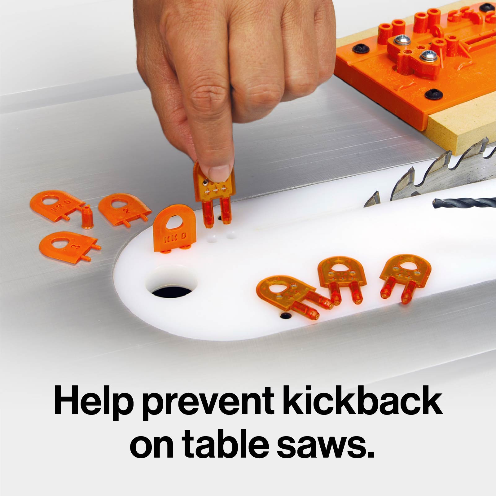 MJ SPLITTER SteelPro Thin Kerf - Table Saw Splitters | #1 Table